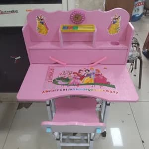 Cute & Modern Kids Study Table + Chair Set