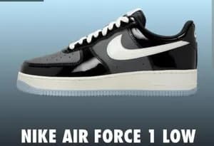 Nike Air Force 1 Low black iron