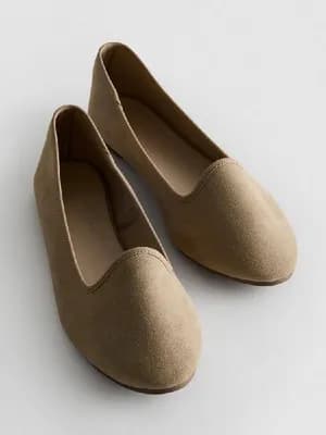 Primark faux suede ballerina 37
