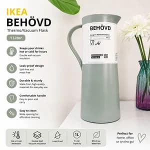 IKEA BEHÖVD Thermo/ vacuum flask 1 liter
