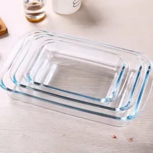 3-Piece Tempered Glass Bakeware Set