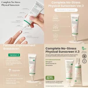 AXIS-Y Complete No Stress Physical Sunscreen V.3 50ml