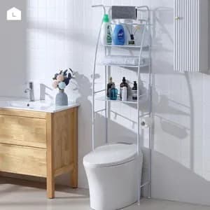 3-Tier Over Toilet Metal Rack