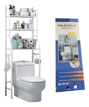 3-Tier Over-the-Toilet Storage Rack