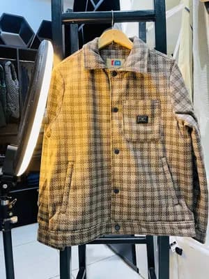 Plaid Wool Jacket