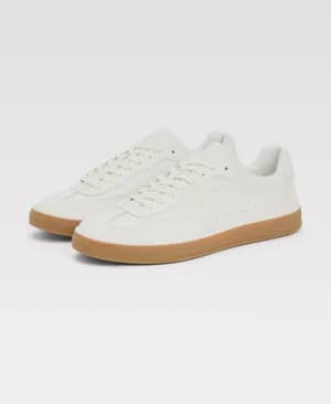 Tommy Hilfiger White Leather Sneakers