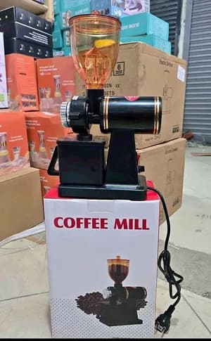 Commercial Electric Coffee Grinder Automatic Burr Mill