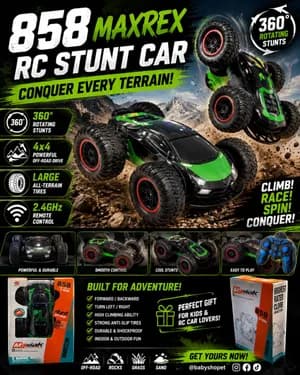 858 MaxRex RC Stunt Car