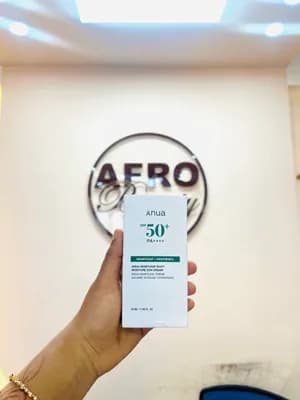 Anua Heartleaf + Panthenol Silky Moisture Sunscreen
