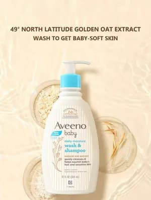 Aveeno baby daily wash and shampoo 354ml