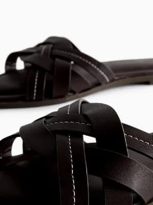 Primark faux leather Weave Sandals