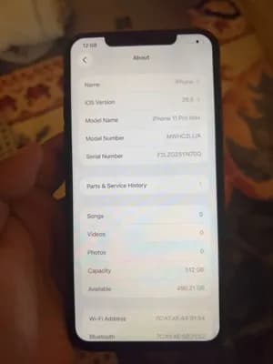 iPhone 11 Pro Max 512GB