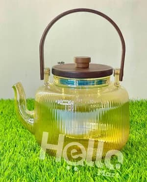 Heat-Resistant Glass Teapot with Filter