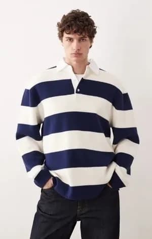 Race Marine Polo Sweater M