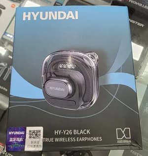 Hyundai HY-Y26 Black True Wireless Earphones