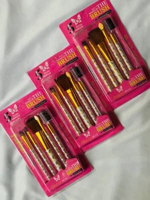 5 piece set makeup brush