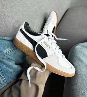 Puma Palermo White Gum Women's Shoes