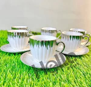 Decorative Coffee Cup Set 6 Pieces