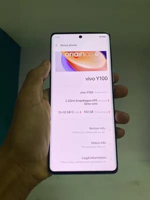 Vivo Y100 12GB 512GB New