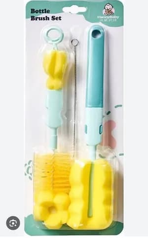 3in1 Silicone Bottle Cleaning Brush