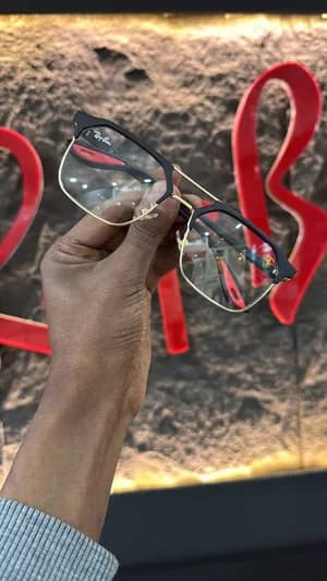 Blu cut Rayban Sunglass