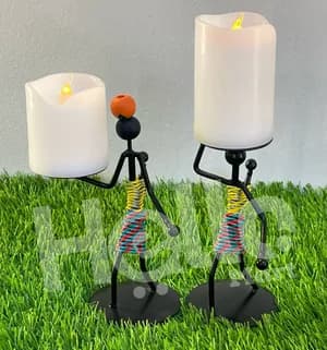 Decorative Figurine Candle Holder