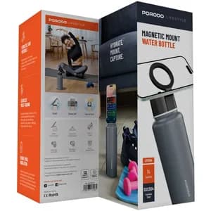 Porodo Magnetic Mount Water Bottle
