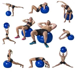 Gym ball / Yoga Ball Set 65 Cm with manual pump