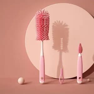 Silicon bottle brush 3pcs set