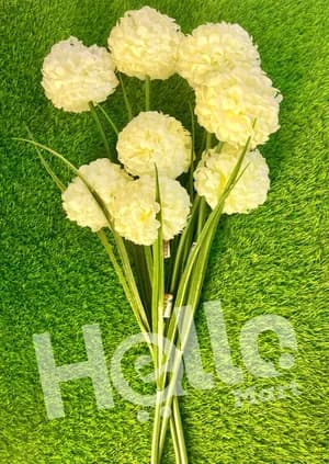 Decorative Artificial White Flowers