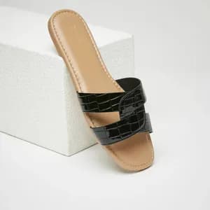 MAX slip on flat sandals