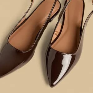 MAX Pointed Toe Shoes with Buckle Closure