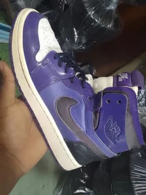 Purple Jordan High Sneakers Size 37