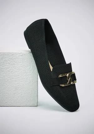 Max loafer with golden accent
