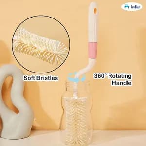 3in1 /3pieces/ Silicone Bottle Cleaning Brush