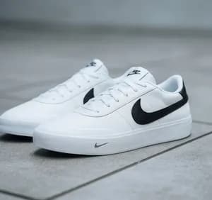 Nike Court Shot White Black Low Shoes