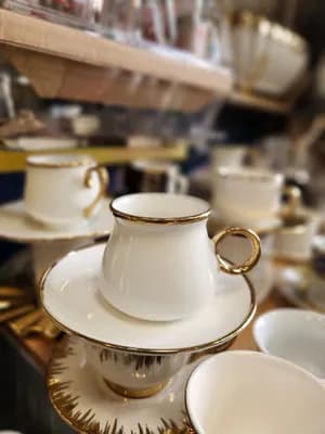 Coffee and Tea Set with Sugar and Tea Containers
