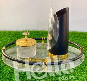 Decorative Incense Burner Tray Set