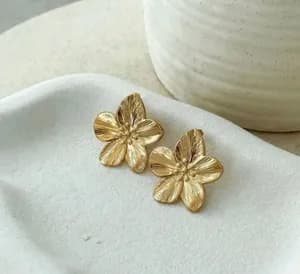 Stainless steel turkey unique Earring