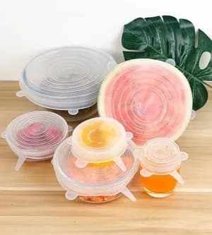 Super Stretch Silicone Lids 6 Pack
