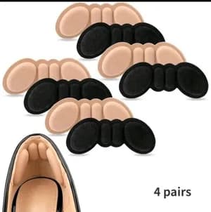 Non-Slip Silicone Heel Pads 4 Pairs