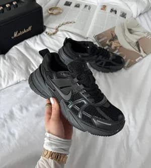 Nike V2K Run Triple Black Sneakers