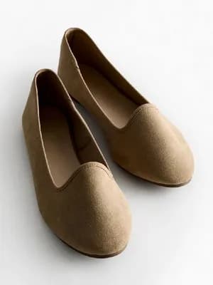Primark faux suede ballerina