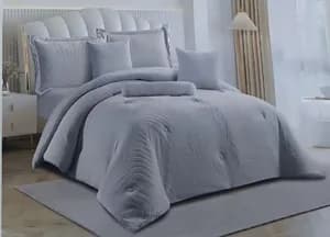 Seven (7) Pcs Comforter set