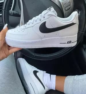 Nike Air Force 1 White Black Low