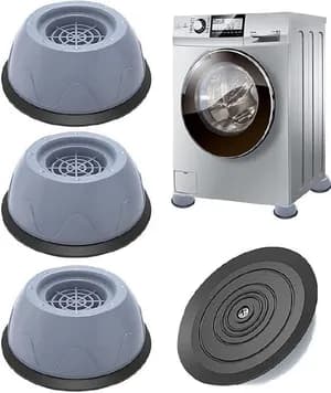 Shock and Noise Cancelling Washing Machine Support