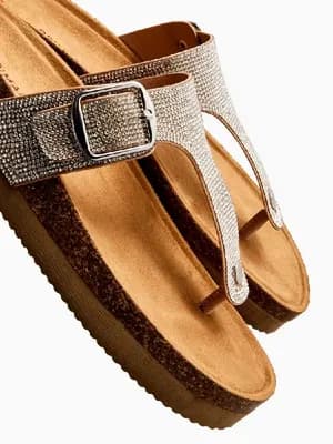 Primark diamanté T bar mule sandal