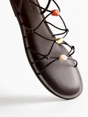 Primark Strappy Beaded Sandals
