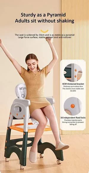 2in 1Baby high chair