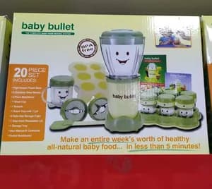 BABY BULLET Complete Baby Food Making System ቤቢ ቡሌት የልጆች ምግብ መፍጫ